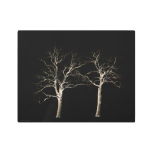 Impresión En Metal Lado oscuro 9 14x11 (35x27,5cm) wamecna