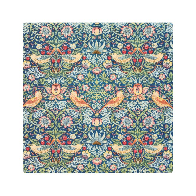 Impresión En Metal Ladrón de fresa, William Morris (Anverso)