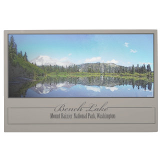 Impresión En Metal Lago Bench