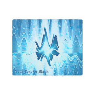 Impresión En Metal Lago Glacial