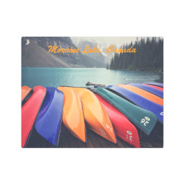 Impresión En Metal Lago Moraine