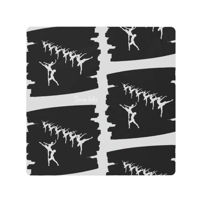 Impresión En Metal Lago Swan (Anverso)