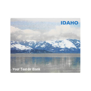 Impresión En Metal Lake Pend Oreille Winter