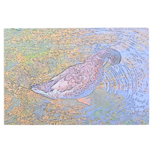 Impresión En Metal Las ondas