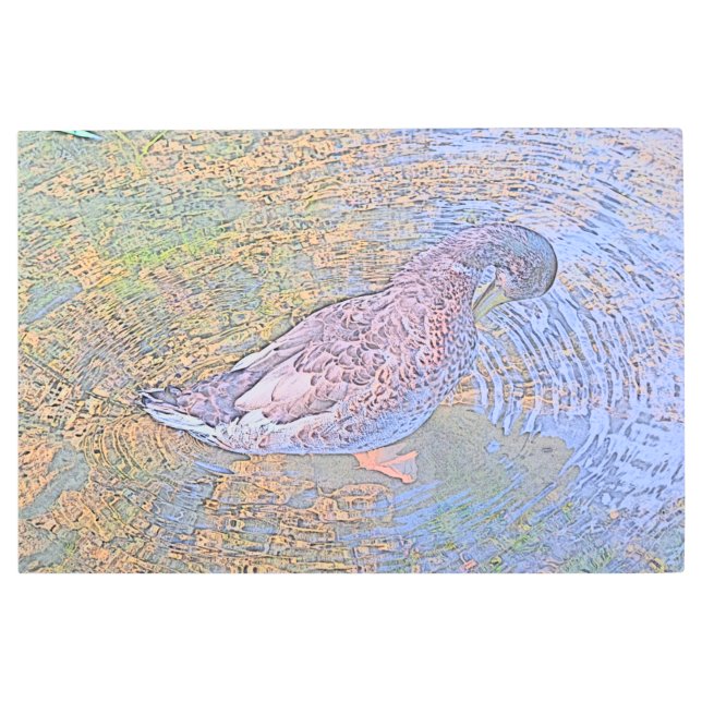 Impresión En Metal Las ondas (Anverso)