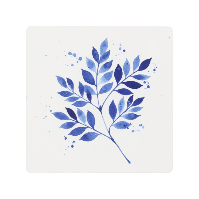 Impresión En Metal  Leaves (Anverso)