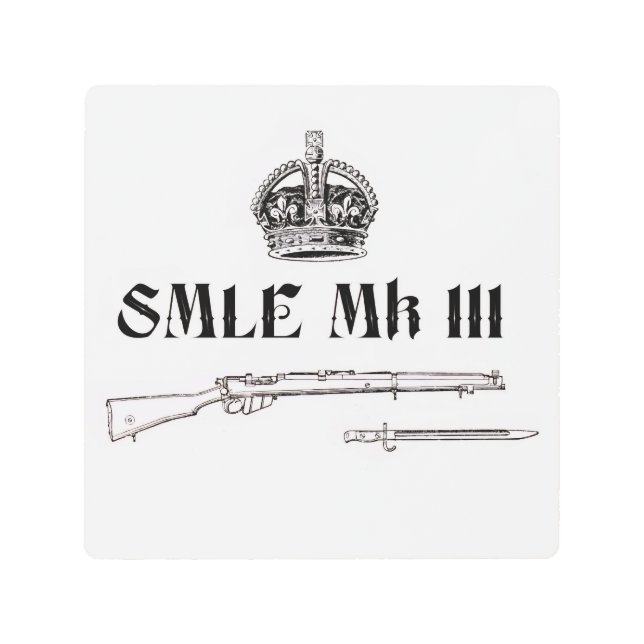 Impresión En Metal Lee Enfield SMLE MkIII (Anverso)