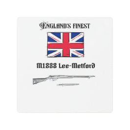Impresión En Metal Lee Metford Rifle