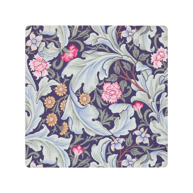 Impresión En Metal Leicester, William Morris (Anverso)