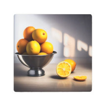 Lemones simples en Bowl. Cocina brillante. Citrus
