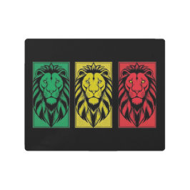 Impresión En Metal León de Judá