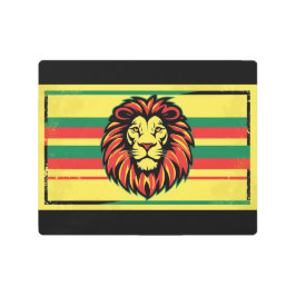 Impresión En Metal León de Judá