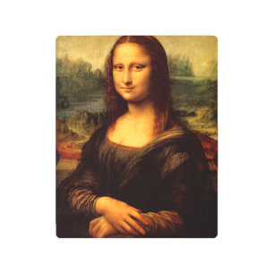 Impresión En Metal LEONARDO DA VINCI - Mona Lisa, La Gioconda 1503