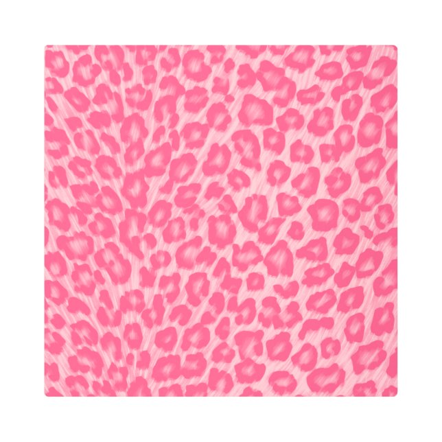 Impresión En Metal Leopard Rubor (Anverso)