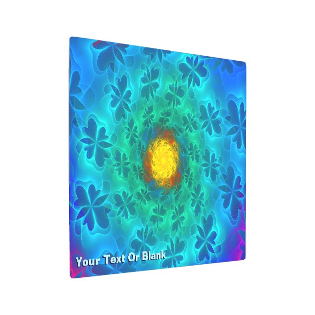 Impresión En Metal Lepidoptera N-Space (Angulado)