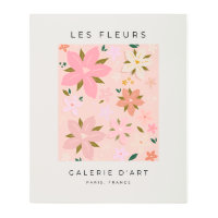 Les Fleurs 05 Patrón Floral Flores Rubor Pink