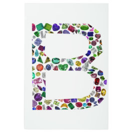 Impresión En Metal Letra monográfica inicial B