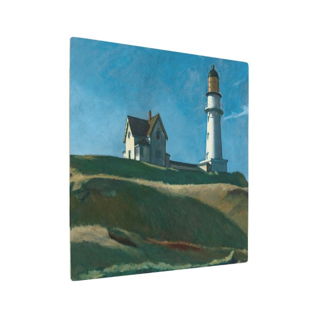 Impresión En Metal Lighthouse Hill | Edward Hopper | (Angulado)
