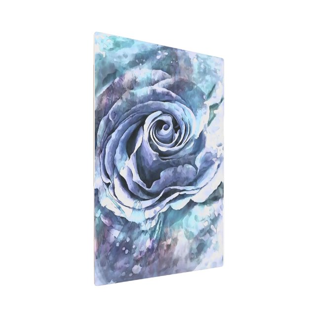 Impresión En Metal Lilac azul francés y Rosa artístico ceruleano (3/4)