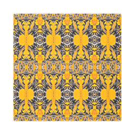 Impresión En Metal Lilies 2, un diseño floral luminoso y abstracto.