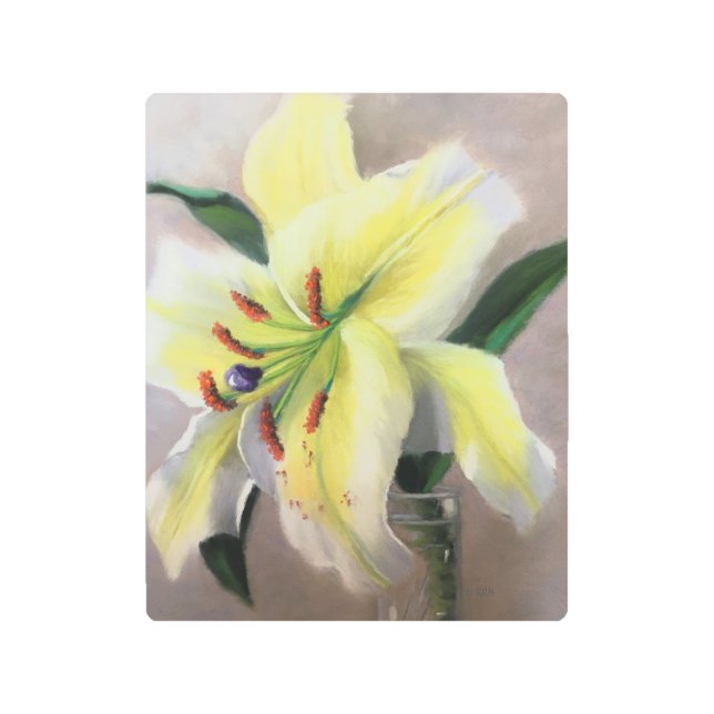 Impresión En Metal Lily (Anverso)