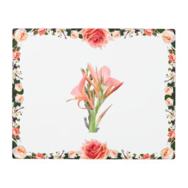 Impresión En Metal Lily Flower