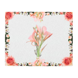 Impresión En Metal Lily Flower