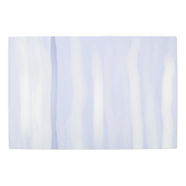 Impresión En Metal Línea abstracta mínima moderna azul pálido