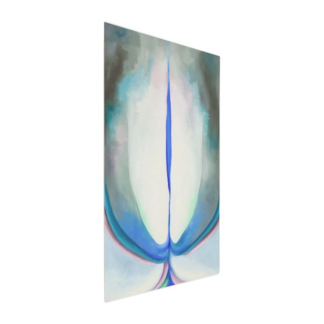 Impresión En Metal Línea Azul | Georgia O'Keeffe | (3/4)