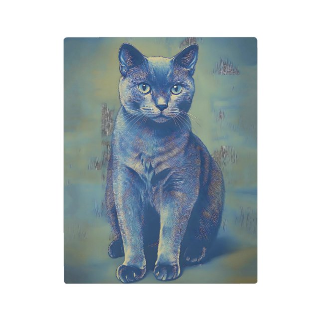 Impresión En Metal Línea mística (Anverso)