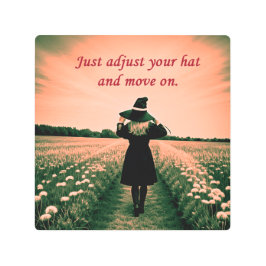 Impresión En Metal Little Witch