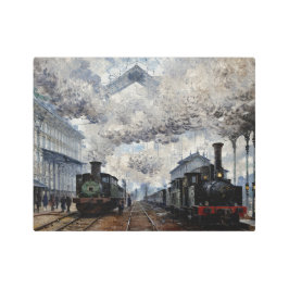 Impresión En Metal Llegada del tren de Normandía