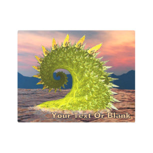 Impresión En Metal Loch Ness Monster