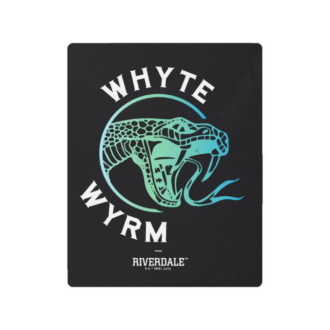 Impresión En Metal Logo de Whyte Wyrm (Anverso)