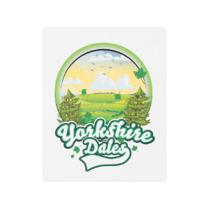 Impresión En Metal Logo de Yorkshire Dales Travel