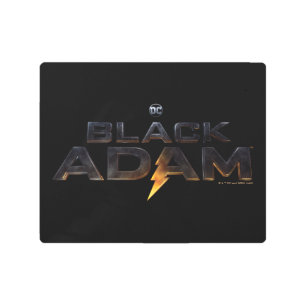 Impresión En Metal Logo del Black Adam