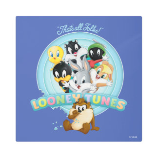Impresión En Metal Logotipo Baby LOONEY TUNES™ | Todos son personas