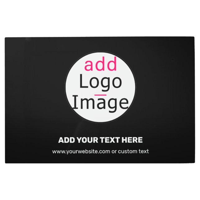 Impresión En Metal Logotipo de Personalizado de Moda profesional mode (Anverso)