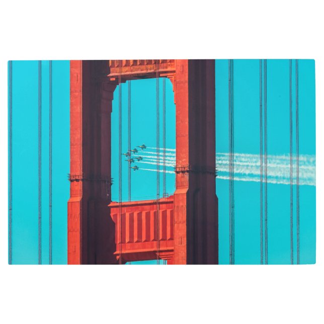 Impresión En Metal Los ángeles azules (Anverso)