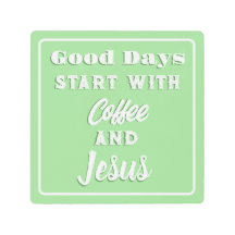 Los buenos días empiezan con el café y la menta de