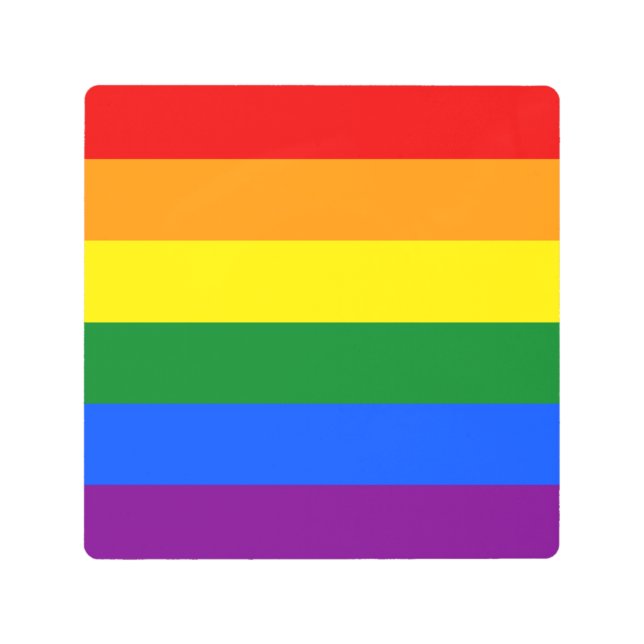 Impresión En Metal Los colores del arcoiris (Anverso)