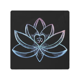 Impresión En Metal Lotus 1