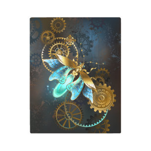 Impresión En Metal Luciérnaga de Steampunk