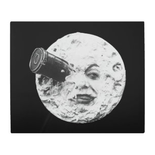 Impresión En Metal luna de viaje cine vintage de cine cc0 film george