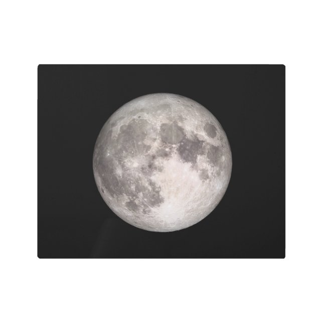 Impresión En Metal Luna llena (Anverso)