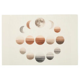 Impresión En Metal Lunar Rhythm Japandi Style Back to School