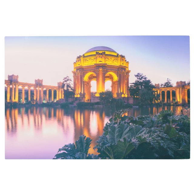 Impresión En Metal Luz del palacio (Anverso)