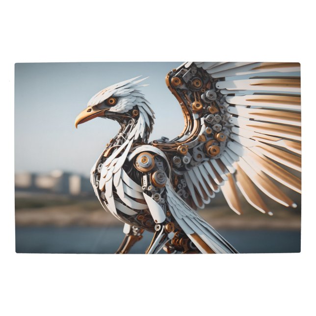 Impresión En Metal M3ch4n1c4lB1rd v.2.1 (Anverso)