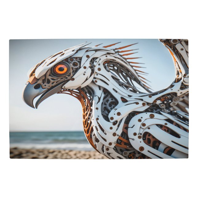 Impresión En Metal M3ch4n1c4lB1rd v.2.2 (Anverso)