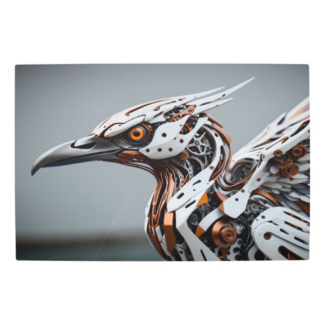 Impresión En Metal M3ch4n1c4lB1rd v.2.7 (Anverso)